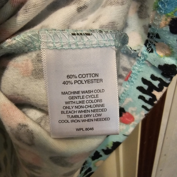 Rebecca Malone Patterned Short Sleeve T-shirt - Picture 5 of 5